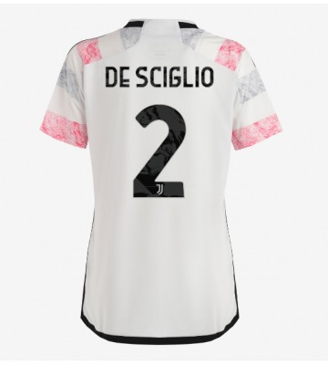 Juventus Mattia De Sciglio #2 Replika Udebanetrøje Dame 2023-24 Kortærmet